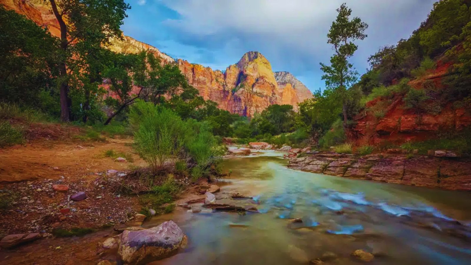  Image of Zion National Park taken by Jimmy Kirk, featuring dramatic landscapes and colorful rock formations.